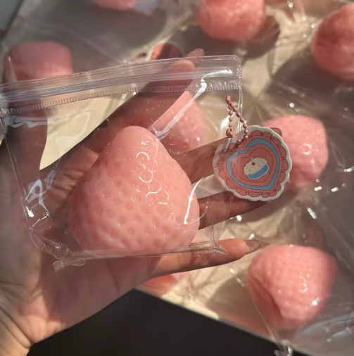 Strawberry Squishy Fidget Toy